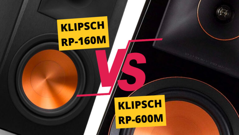Klipsch RP-160M vs RP-600M