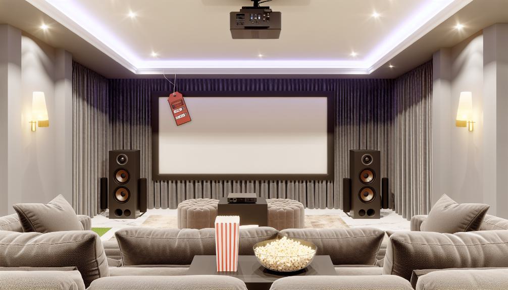 cost of home theater