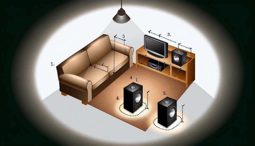 optimal subwoofer placement guide