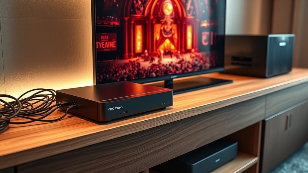 4k media player features