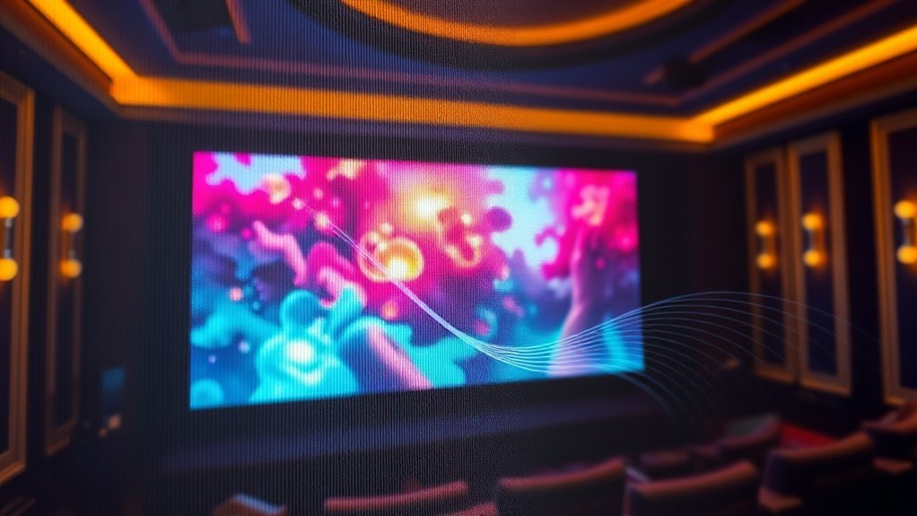 acoustic transparent screen benefits