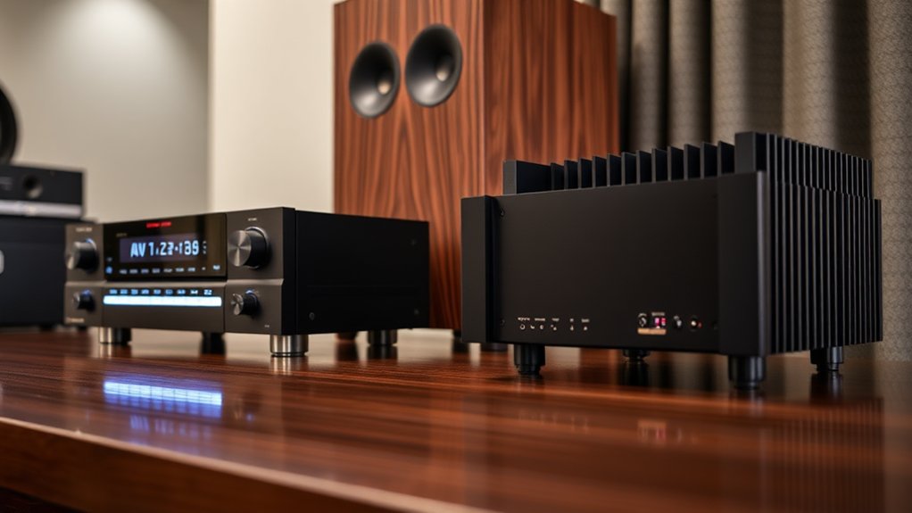 amplifier vs av receiver
