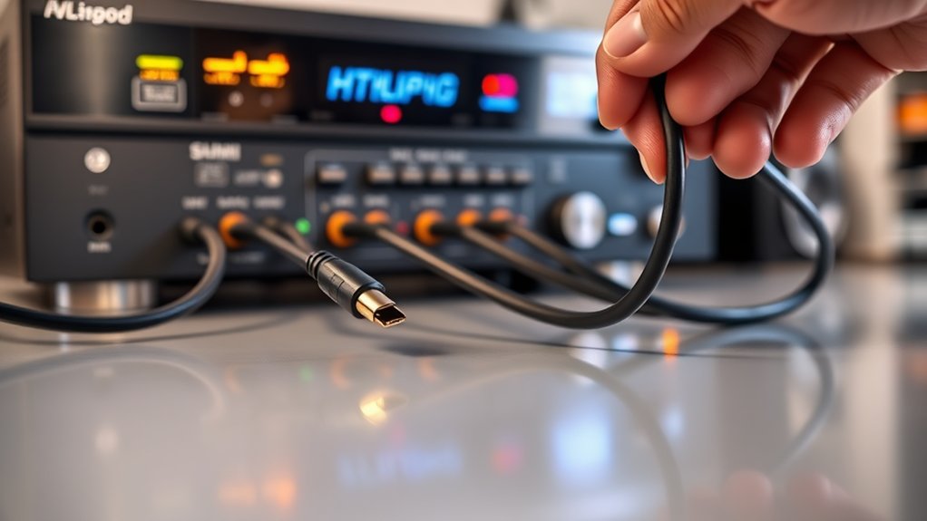 check hdmi cable connections