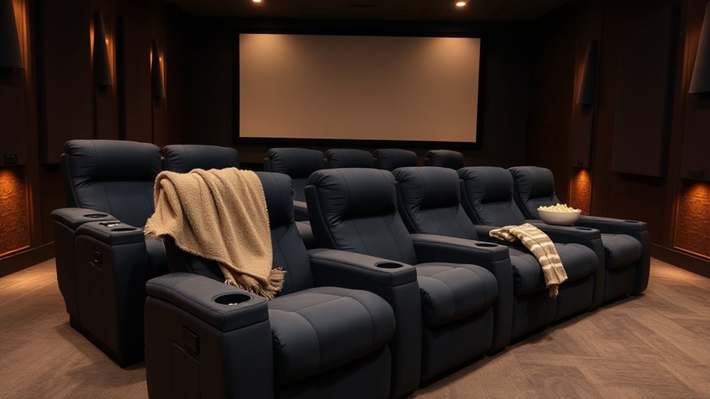 comfy home theater seating