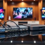 connect streaming boxes multiple outputs