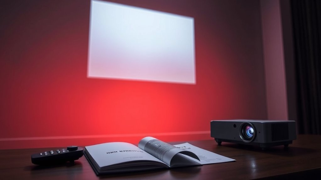 correcting projector keystone distortion
