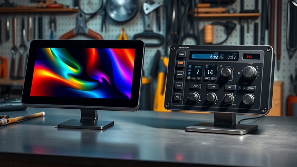 electric versus manual screens