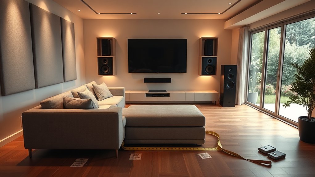 home theater audio setup