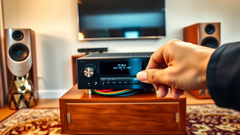 home theater av setup