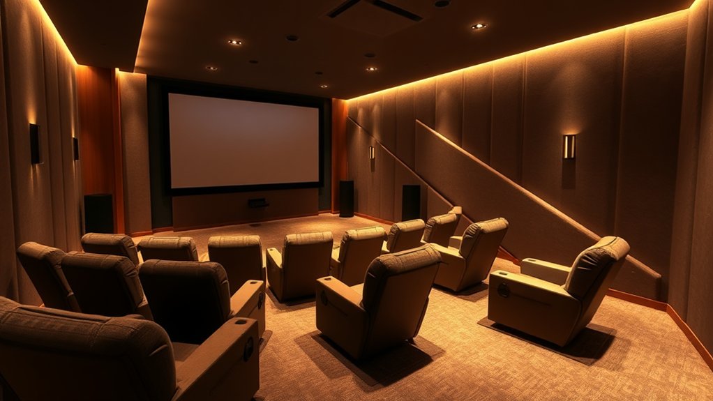 ideal theater room dimensions