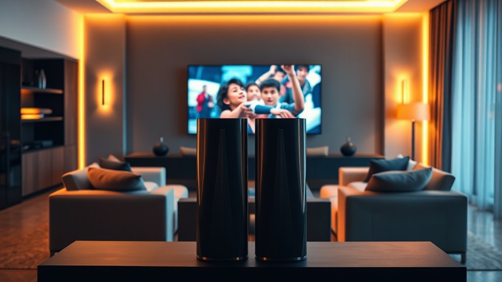 immersive energy efficient sound