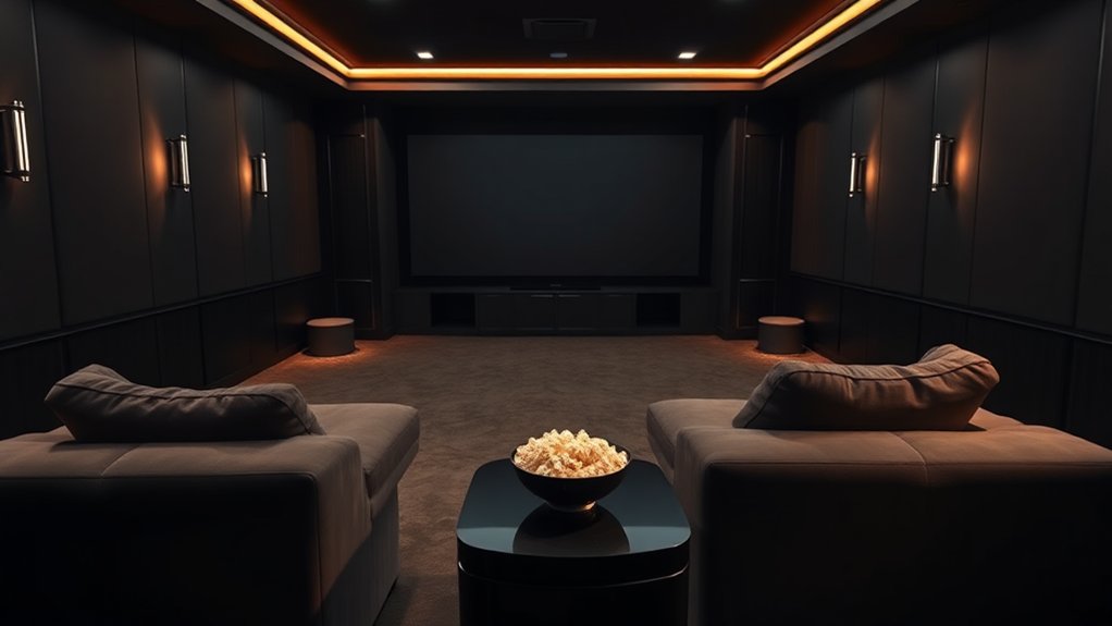 immersive home theater setup
