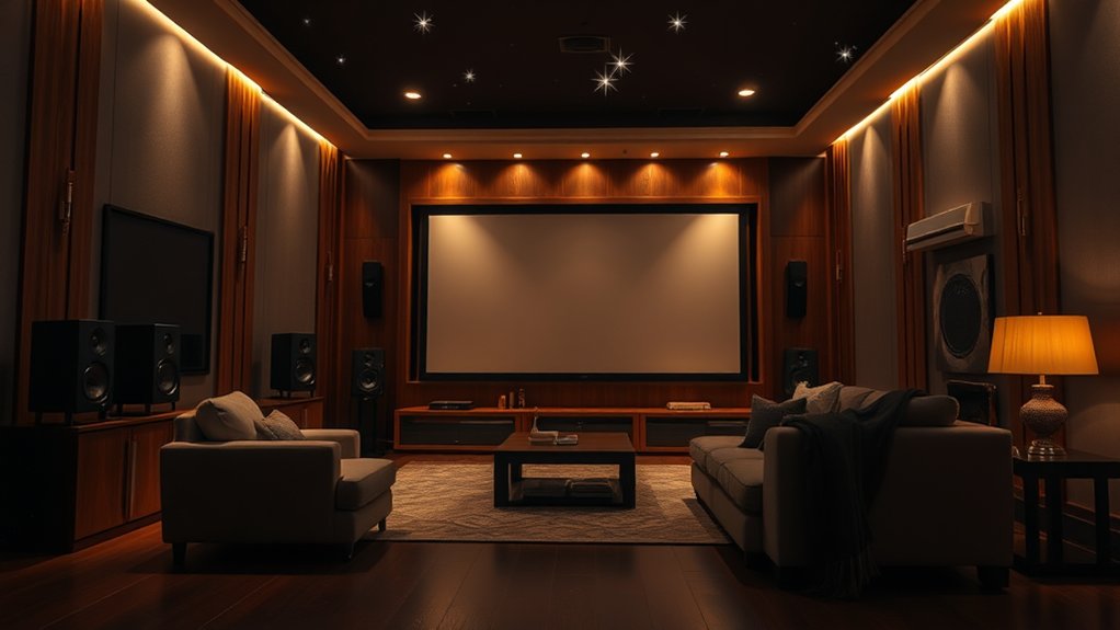 immersive surround speaker placement