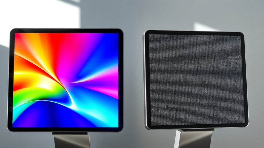 motorized screens offer convenience