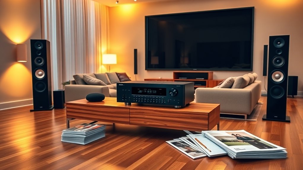 optimal av receiver budgeting