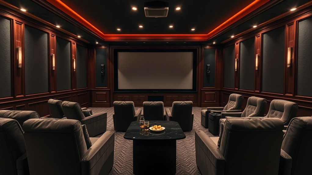 optimal home theater dimensions