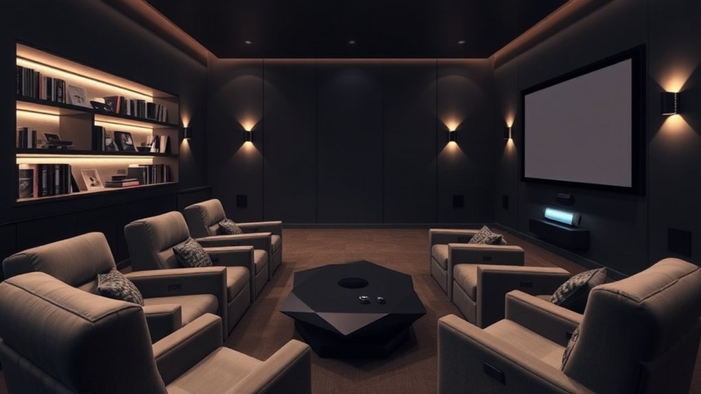 optimal home theater seating