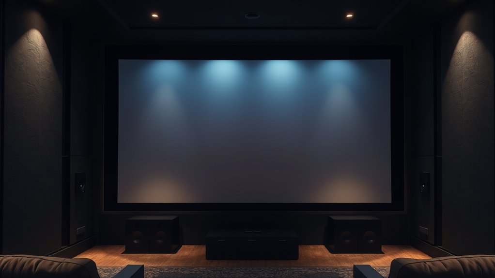 optimal screen speaker alignment