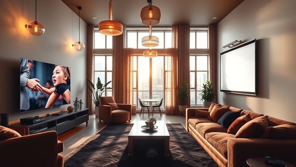 optimize lighting and acoustics