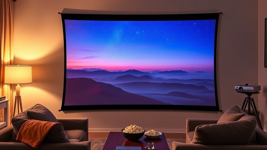 portable screens enhance flexibility