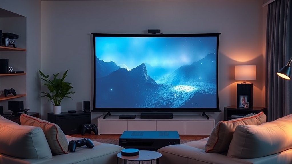 portable screens enhance versatility