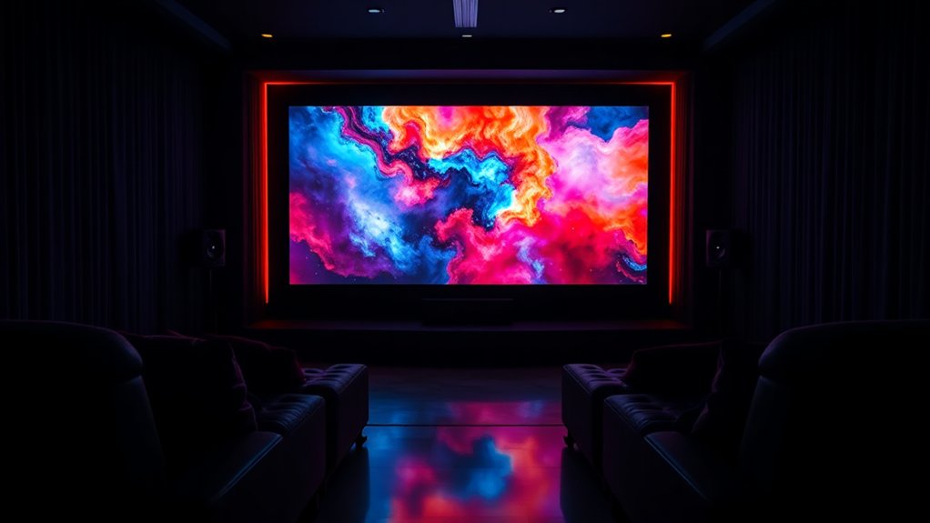 projector advanced features utilization