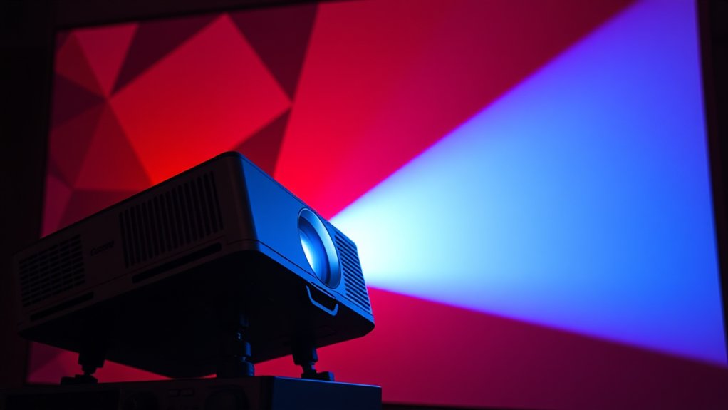 projector alignment for clarity