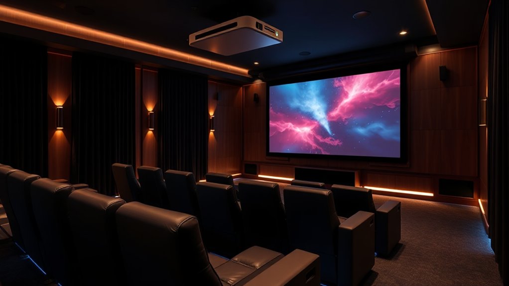 projector choice and positioning