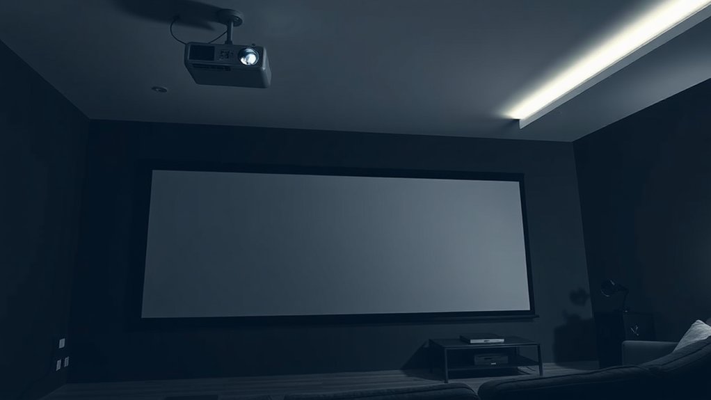 projector setup and placement