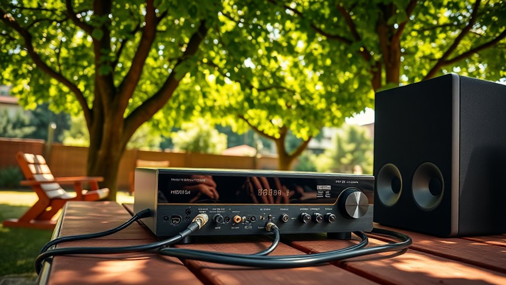 seamless outdoor audio connectivity