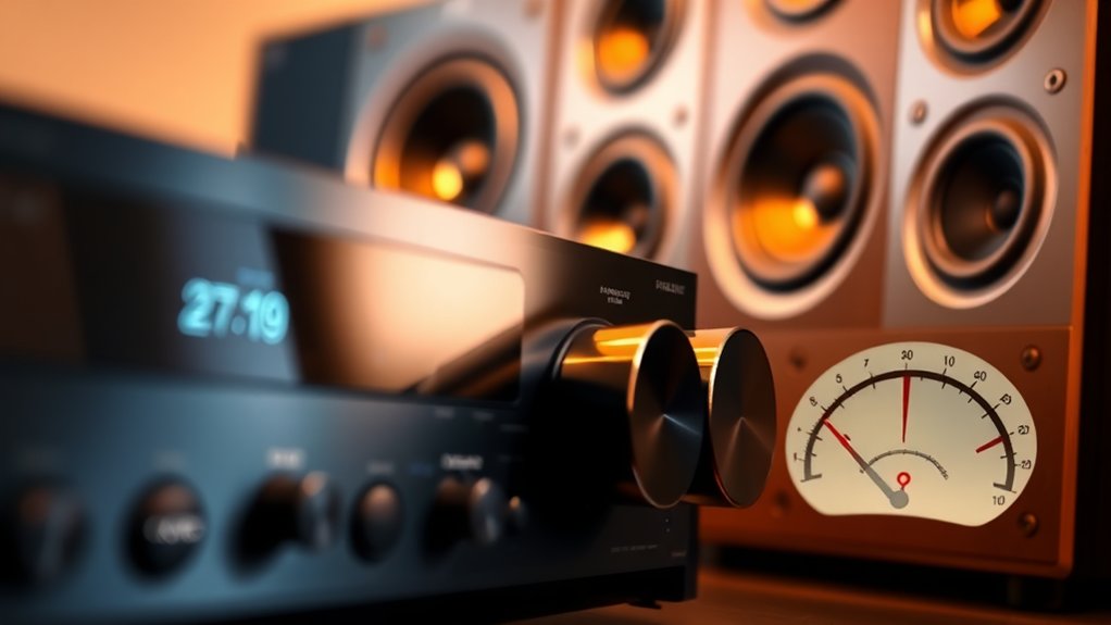 speaker sensitivity affects audio