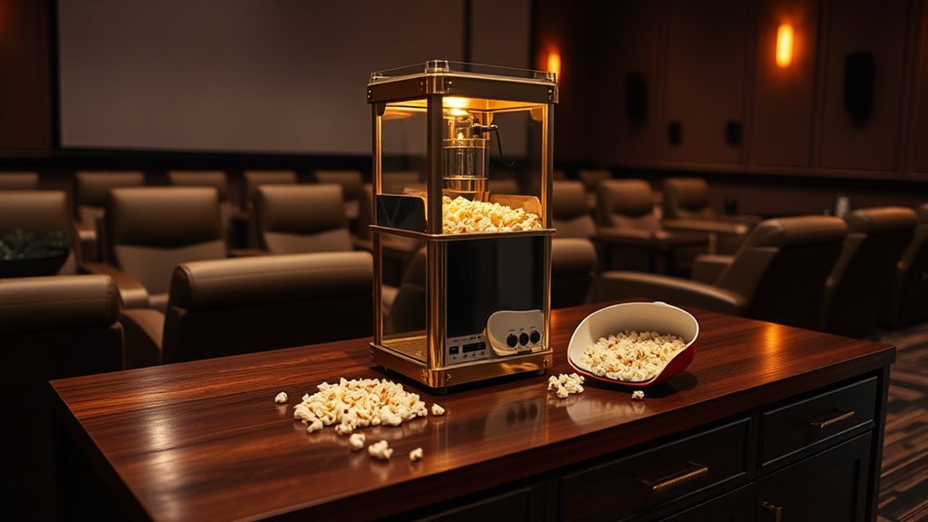 stable surface for popcorn