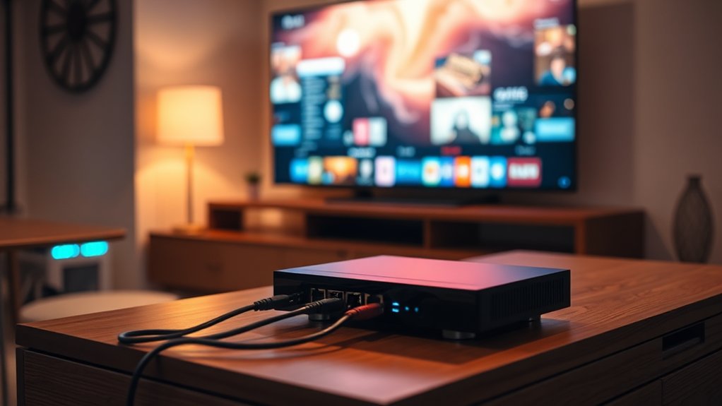 stream using ethernet players