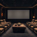 theater room furniture arrangement