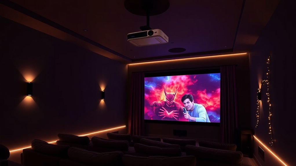theater room lighting advice