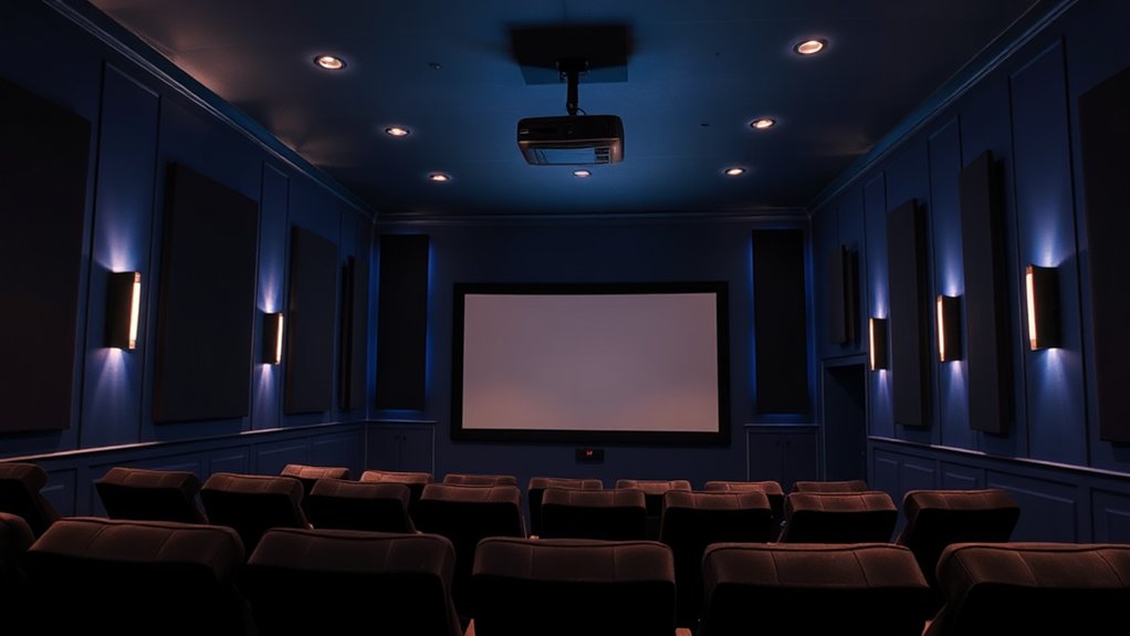 theater room paint selection