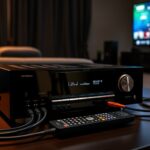 troubleshoot av receiver sound