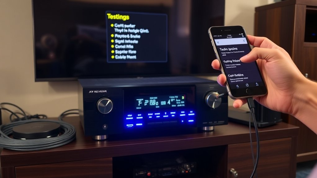 troubleshooting audio setup issues