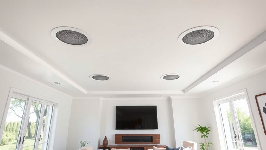 versatile ceiling mounted audio solutions