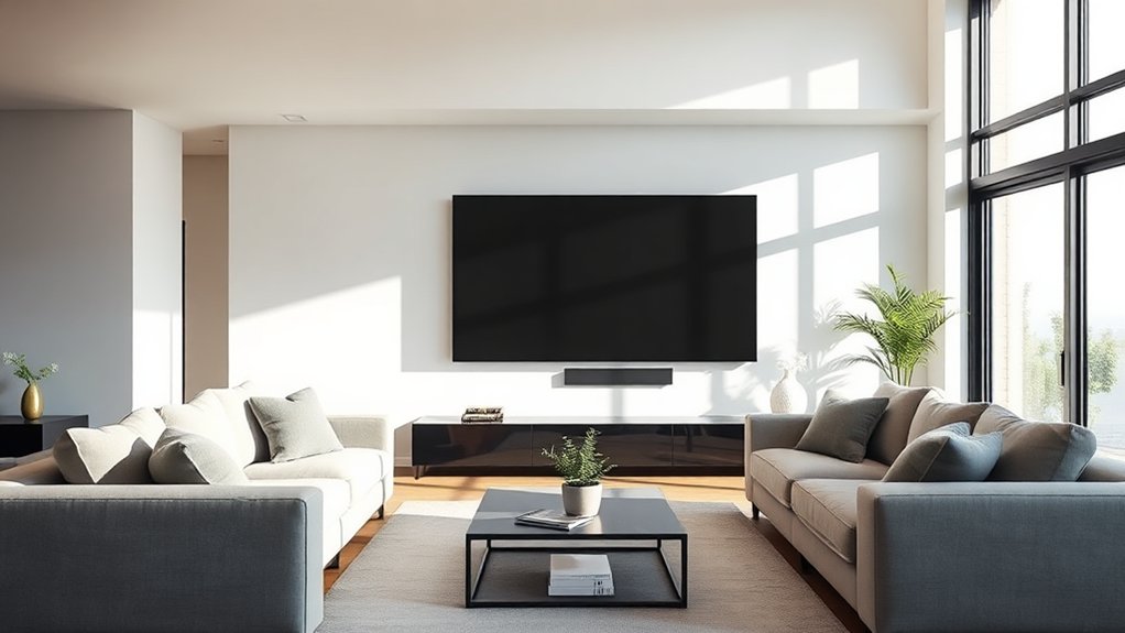 wall mounted screen advantages