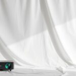 white fabric budget screens